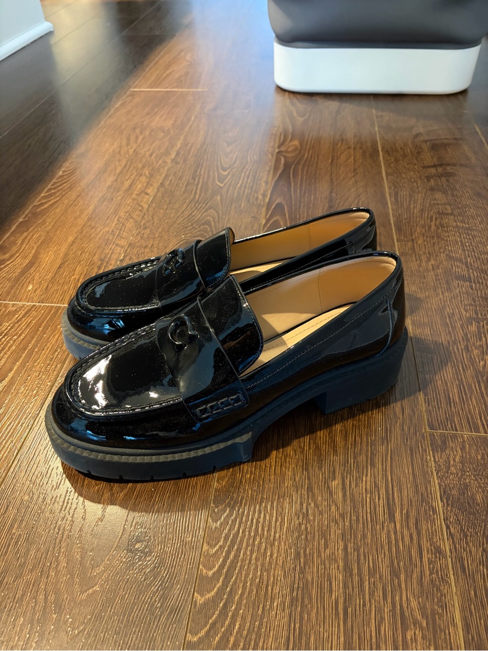 Coach Women's Black Leah Loafers
